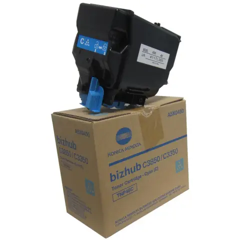 Toner Konica-Minolta TNP-48C / A5X0450 Cyan do kopiarek (Oryginalny) [10k]
